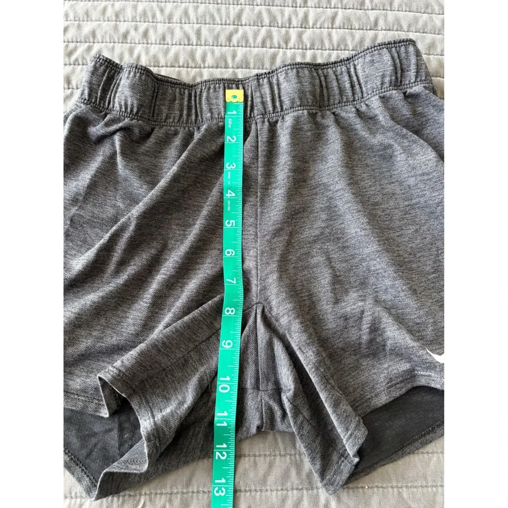 Nike Dri-FIT Womens Training Shorts Charcoal Gray Heathered XS Running Gym